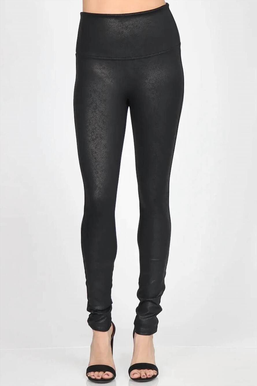 NEW LEVERET night out leggings in black